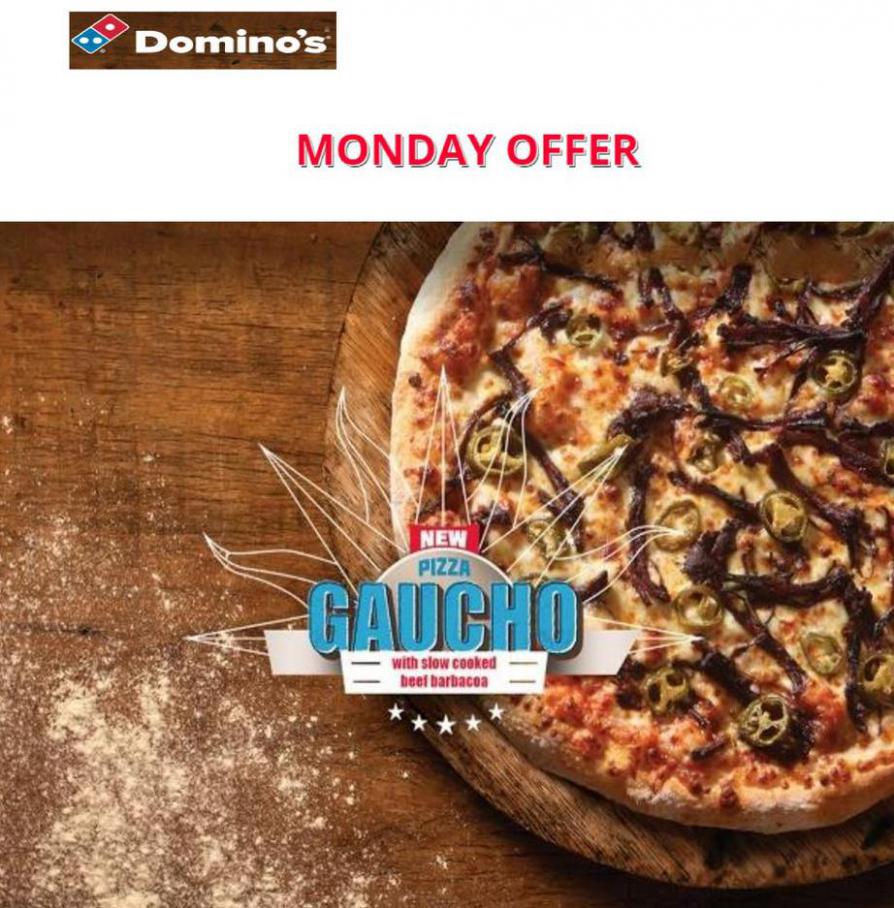 Monday offer . Domino's Pizza (2021-04-05-2021-04-05)