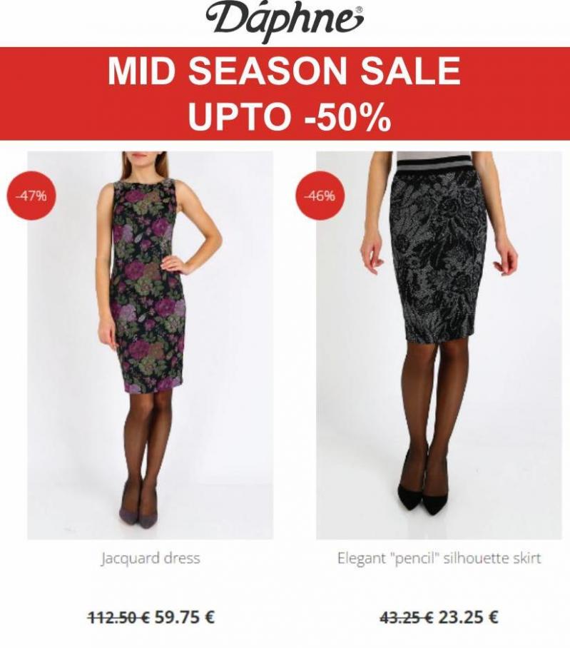 Mid Season Sale upto 50% off. Daphne (2022-01-10-2022-01-10)