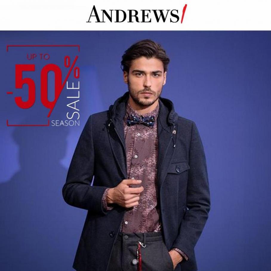 Andrews upto 50% sale. Andrews (2022-02-03-2022-02-03)