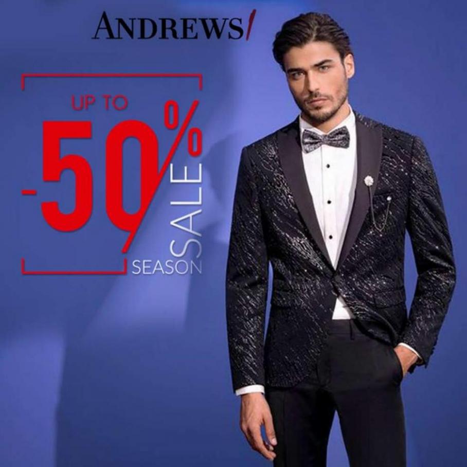 Andrews upto 50% sale. Andrews (2022-01-19-2022-01-19)