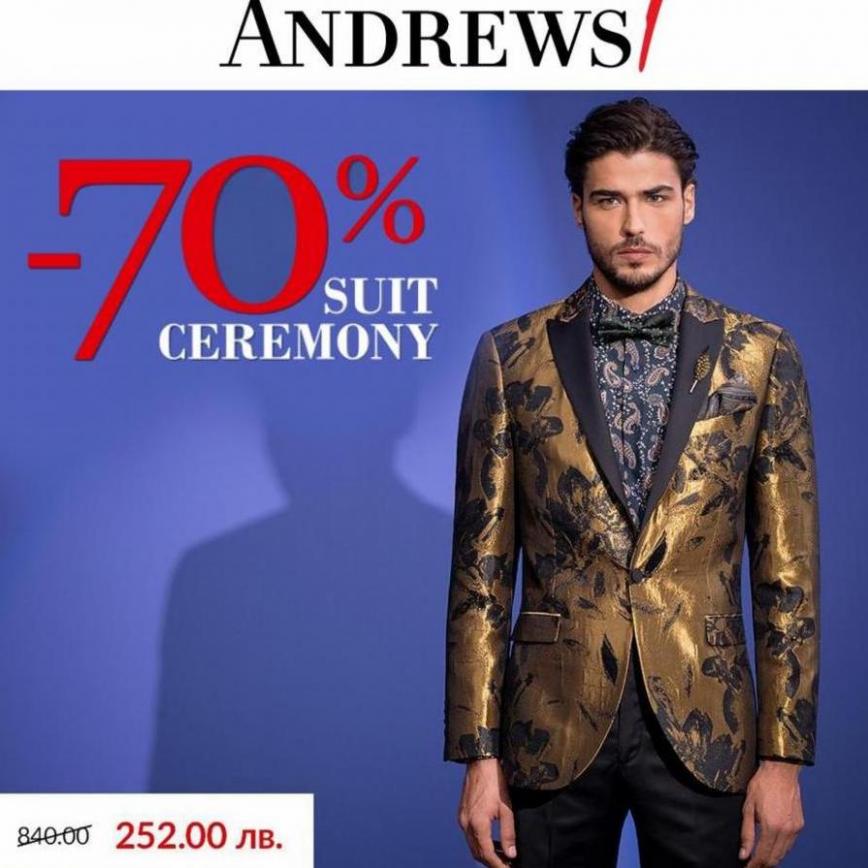 Andrews 70% sale. Andrews (2022-02-28-2022-02-28)