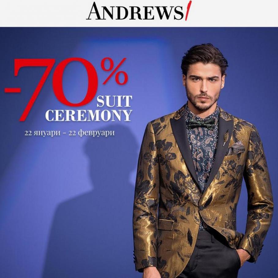 Andrews 70% sale. Andrews (2022-02-22-2022-02-22)