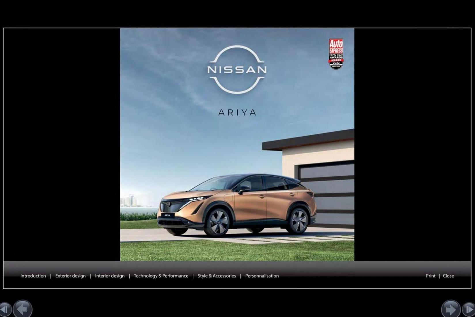 Nissan Ariya. Nissan (2024-05-11-2024-05-11)